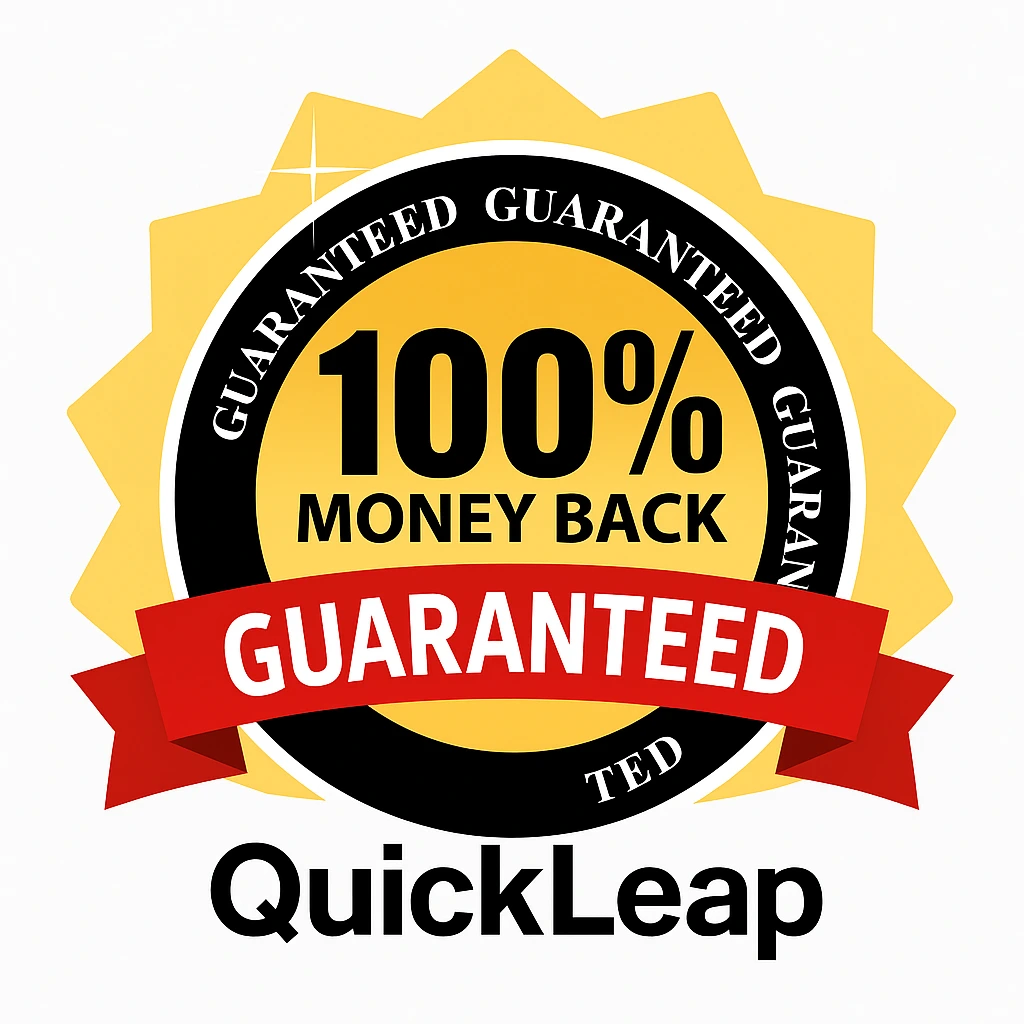 100% Money Back Guarantee