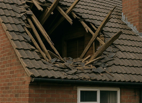 Roof leak case